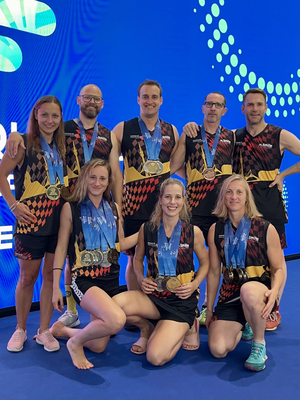 Die Staffelteilnehmer (Foto von Denis Gliesche)