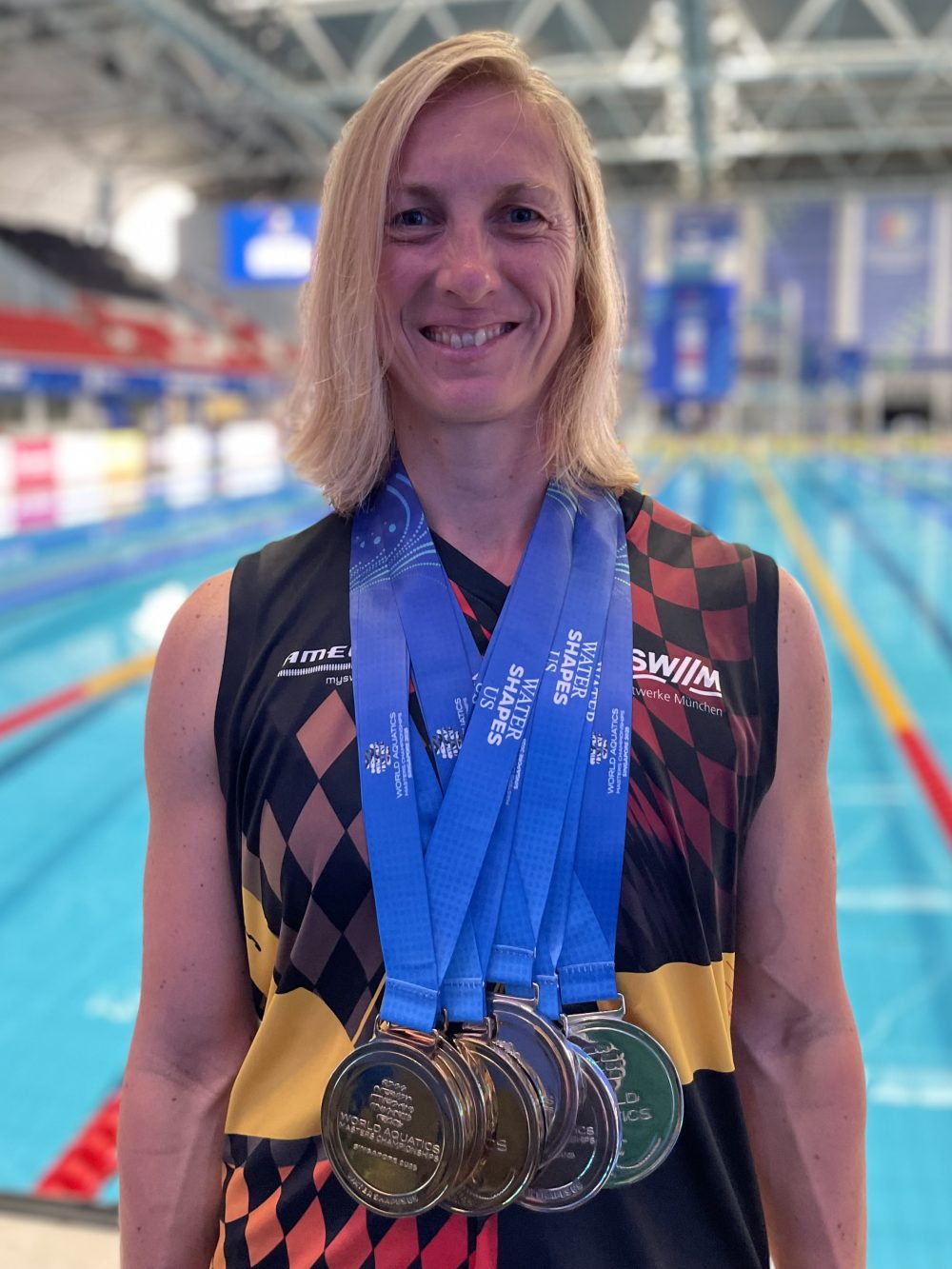 Im Medaillenspiegel vorne - Katja Otto, AK (Altersklasse) 45 (Foto von Denis Gliesche)